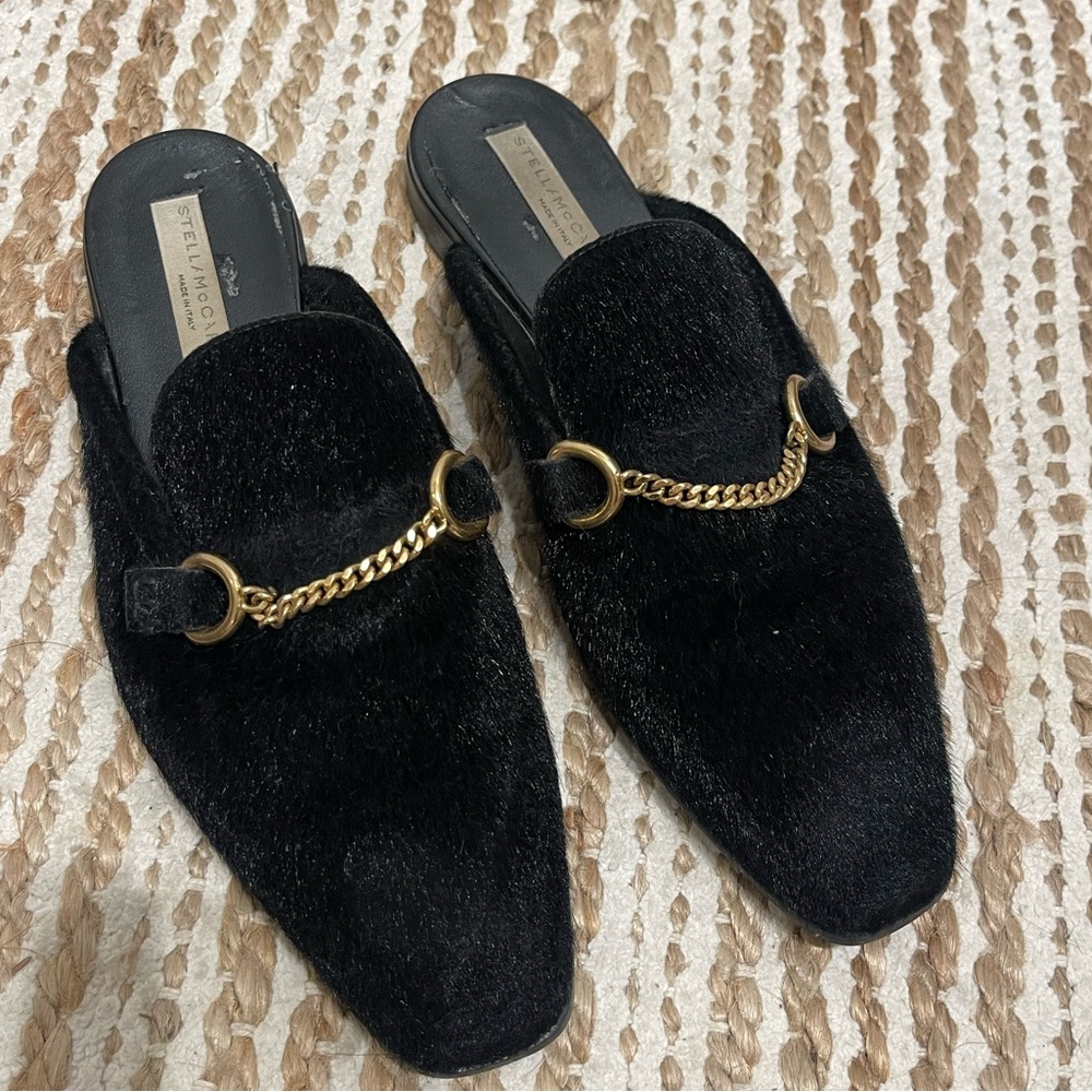 Stella McCartney fake fur Mule